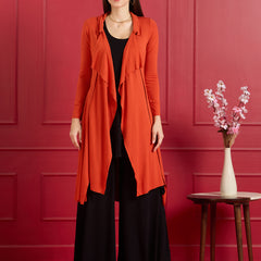 Ember Flow Jacket - Rust Orange