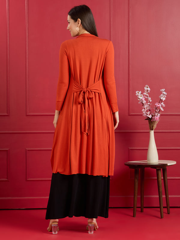 Ember Flow Jacket - Rust Orange