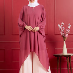 IRIS KAFTAN DRESS - BERRY