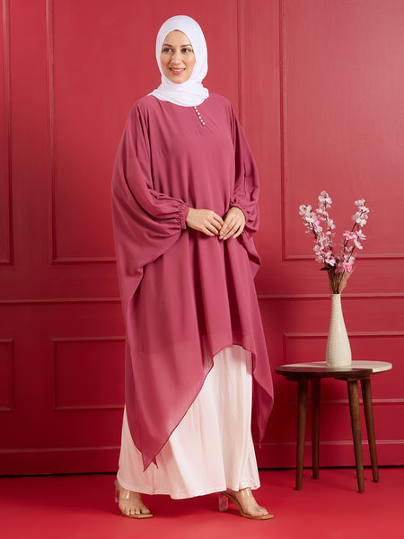 IRIS KAFTAN DRESS - BERRY