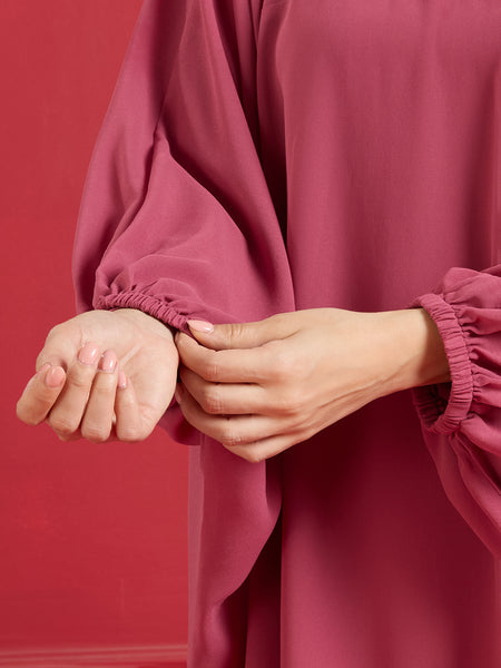 IRIS KAFTAN DRESS - BERRY