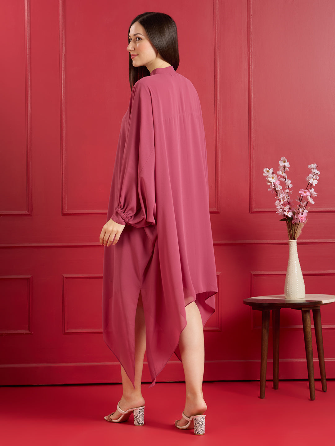 IRIS KAFTAN DRESS - BERRY