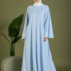 ABEER ABAYA - POWDER BLUE