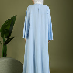 ABEER ABAYA - POWDER BLUE