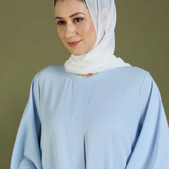 ABEER ABAYA - POWDER BLUE