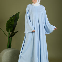 ABEER ABAYA - POWDER BLUE