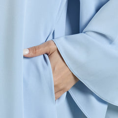 ABEER ABAYA - POWDER BLUE