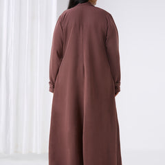 ZARA OPEN BLAZER - MOCHA