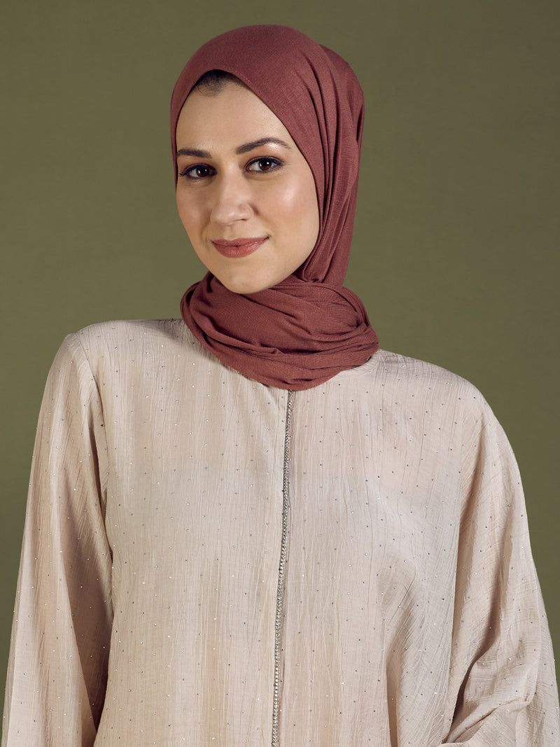 ELORA CORD SET - SPARKLE NUDE