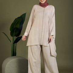 ELORA CORD SET - SPARKLE NUDE