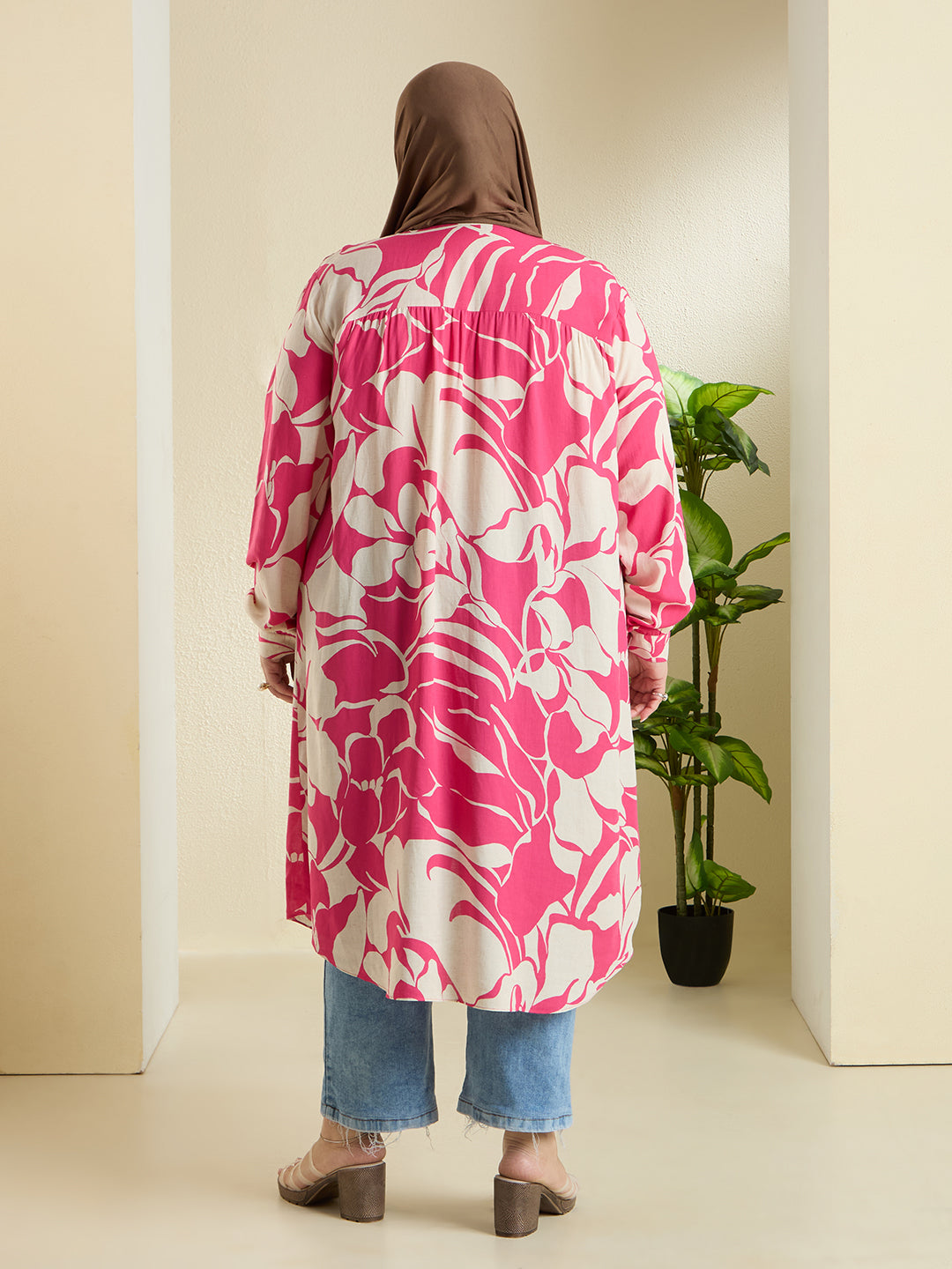 Pink Plams Shirt