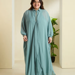 SASSY KAFTAN DRESS - TEAL