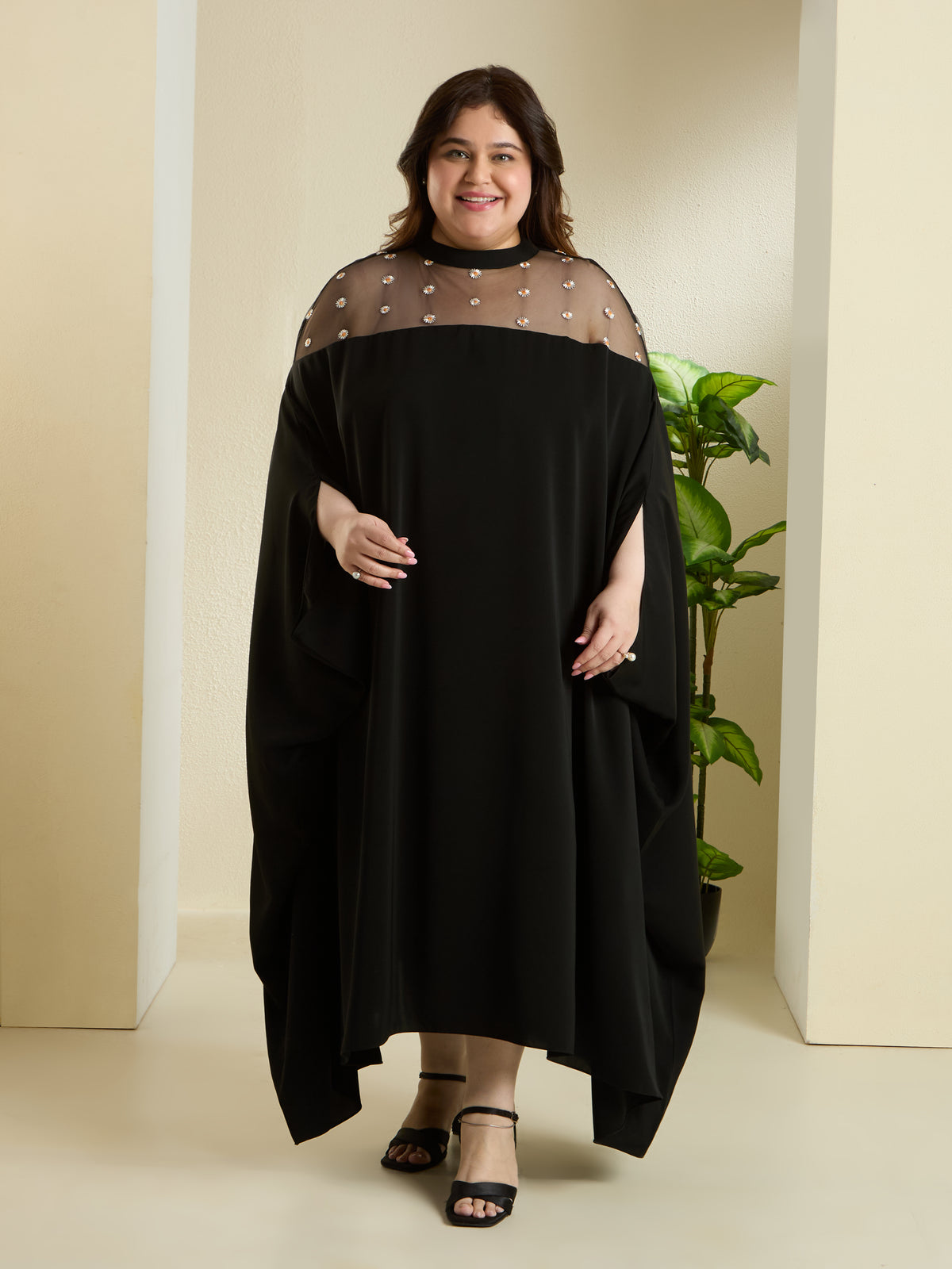 BLACK DAHLIA DRESS