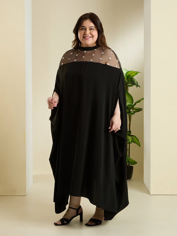 BLACK DAHLIA DRESS