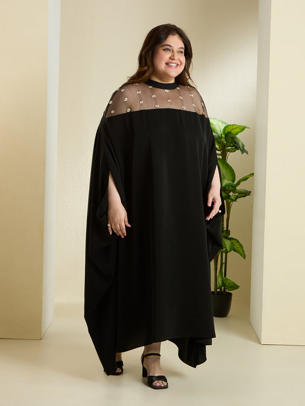 BLACK DAHLIA DRESS