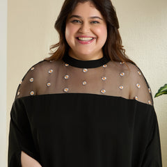 BLACK DAHLIA DRESS
