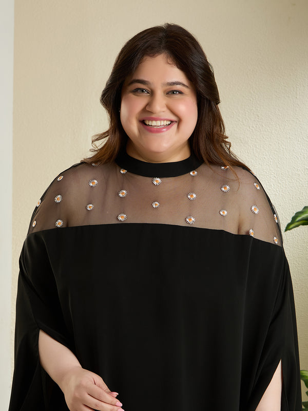 BLACK DAHLIA DRESS
