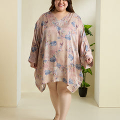 BLOOM SATIN DRESS