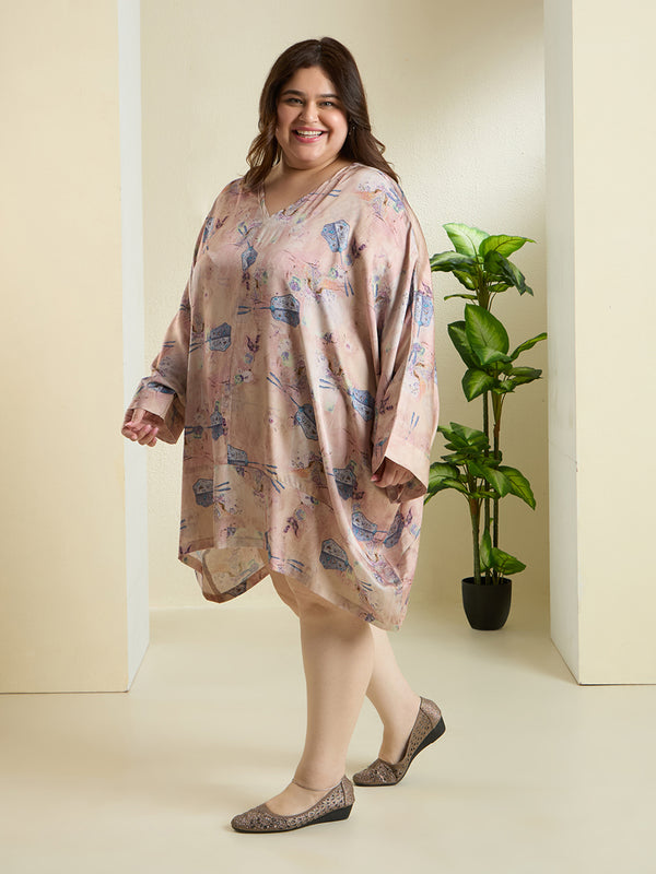 BLOOM SATIN DRESS