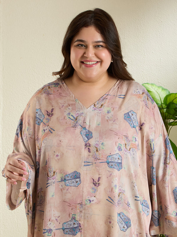 BLOOM SATIN DRESS