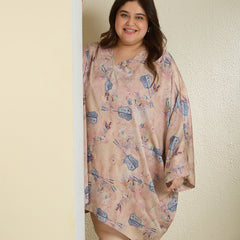BLOOM SATIN DRESS