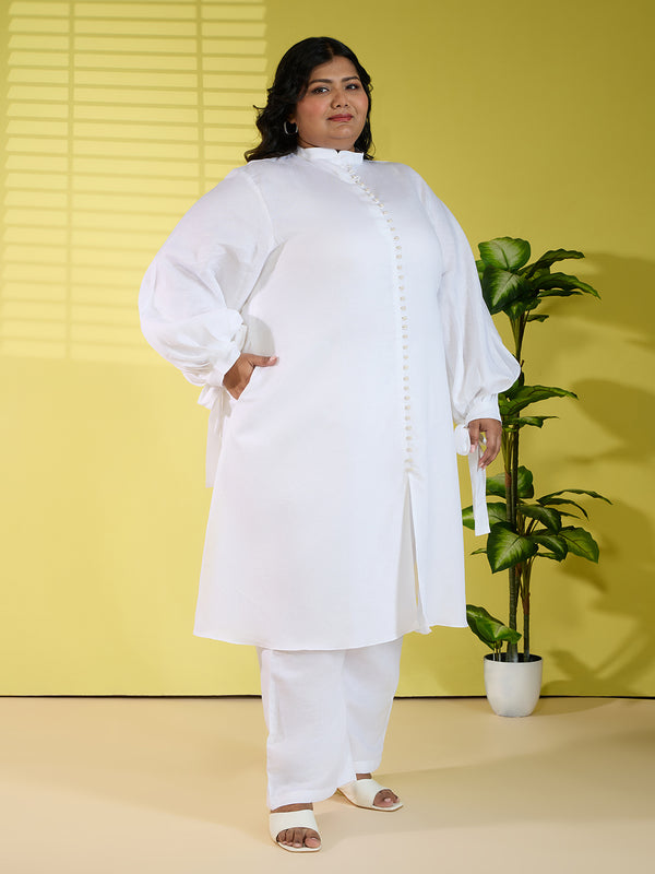 PEARLINA 100% PURE LINEN CORD SET
