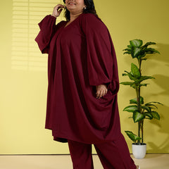 MIRA CORD SET - MAROON