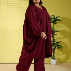 MIRA CORD SET - MAROON