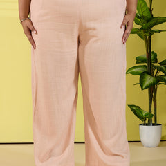 PEACH MUSE LINEN CORD SET
