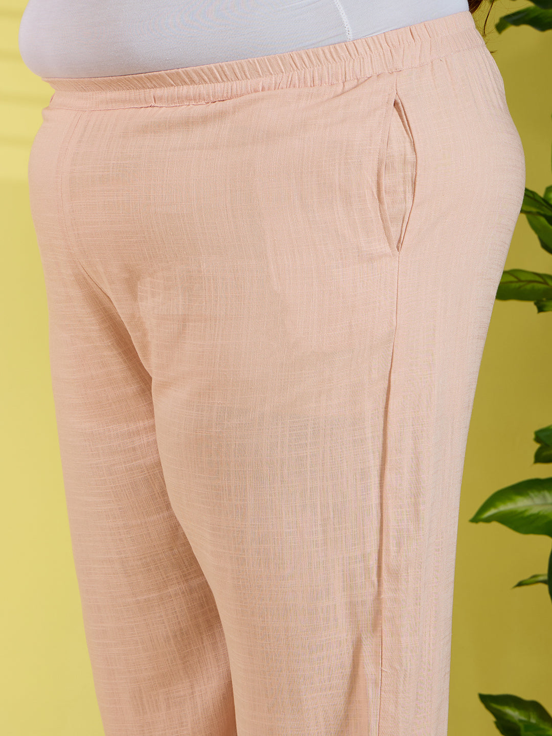 PEACH MUSE LINEN CORD SET