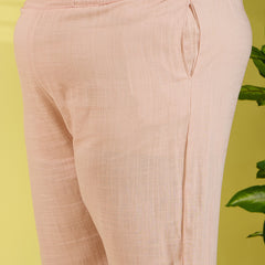 PEACH MUSE LINEN CORD SET