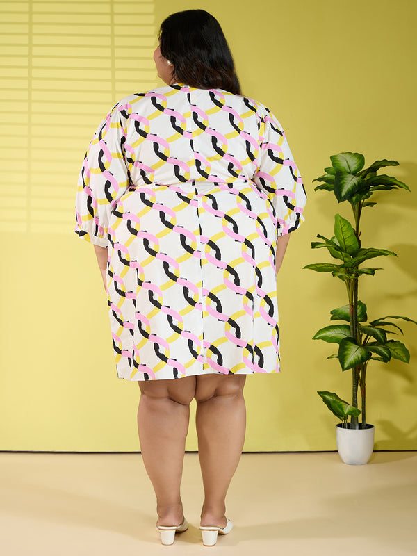 COTTON CANDY SWIRL DRESS