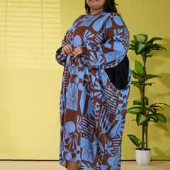 NYRA FLOW LINEN DRESS