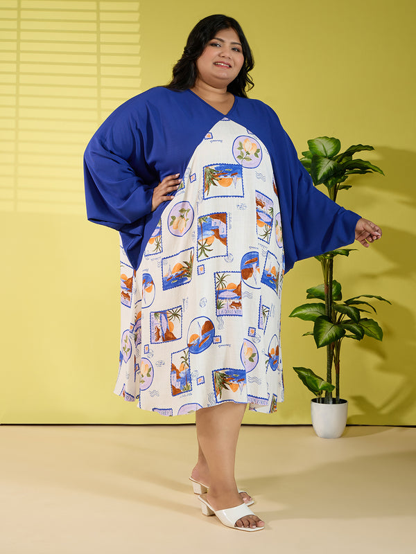KIARA POSTCARD DRESS