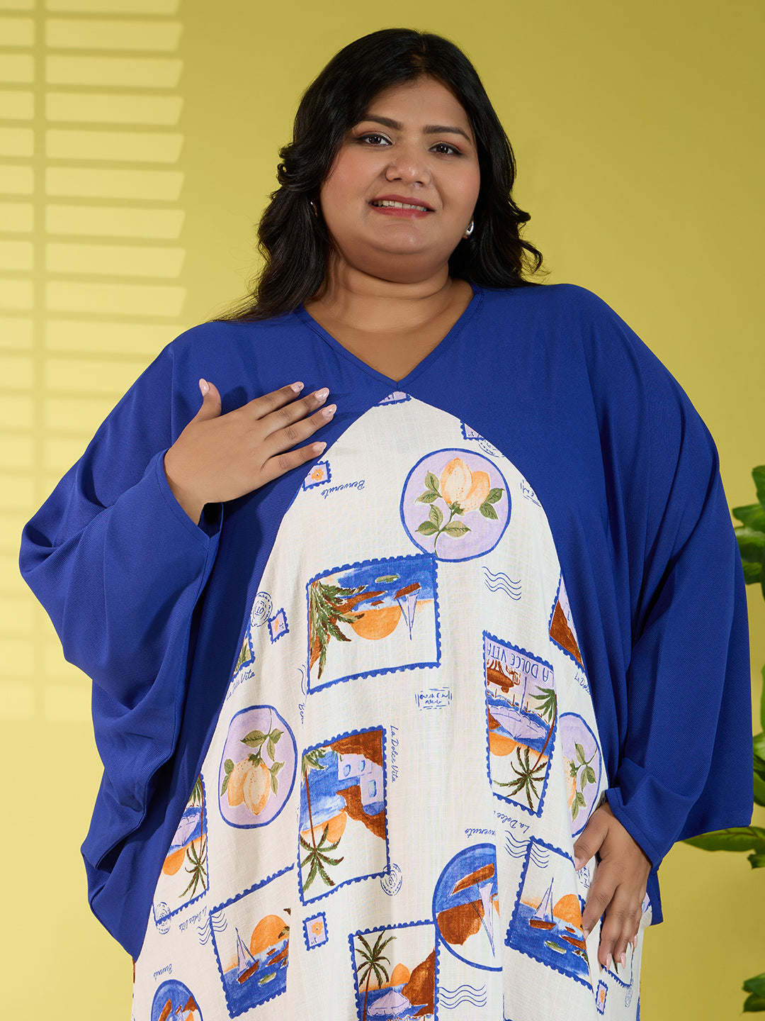 KIARA POSTCARD DRESS